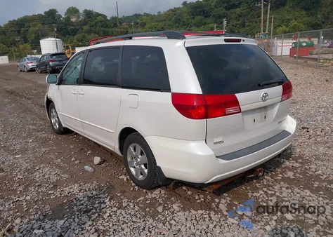 2004 Toyota Sienna Xle z USA, uszkodzony, nr VIN 5TDZA22C34S132650